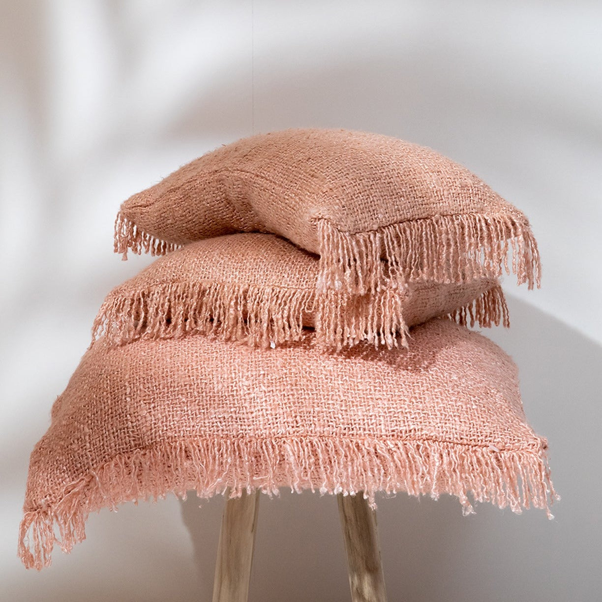 OH MY GEE Cushion Cover Salmon Pink set