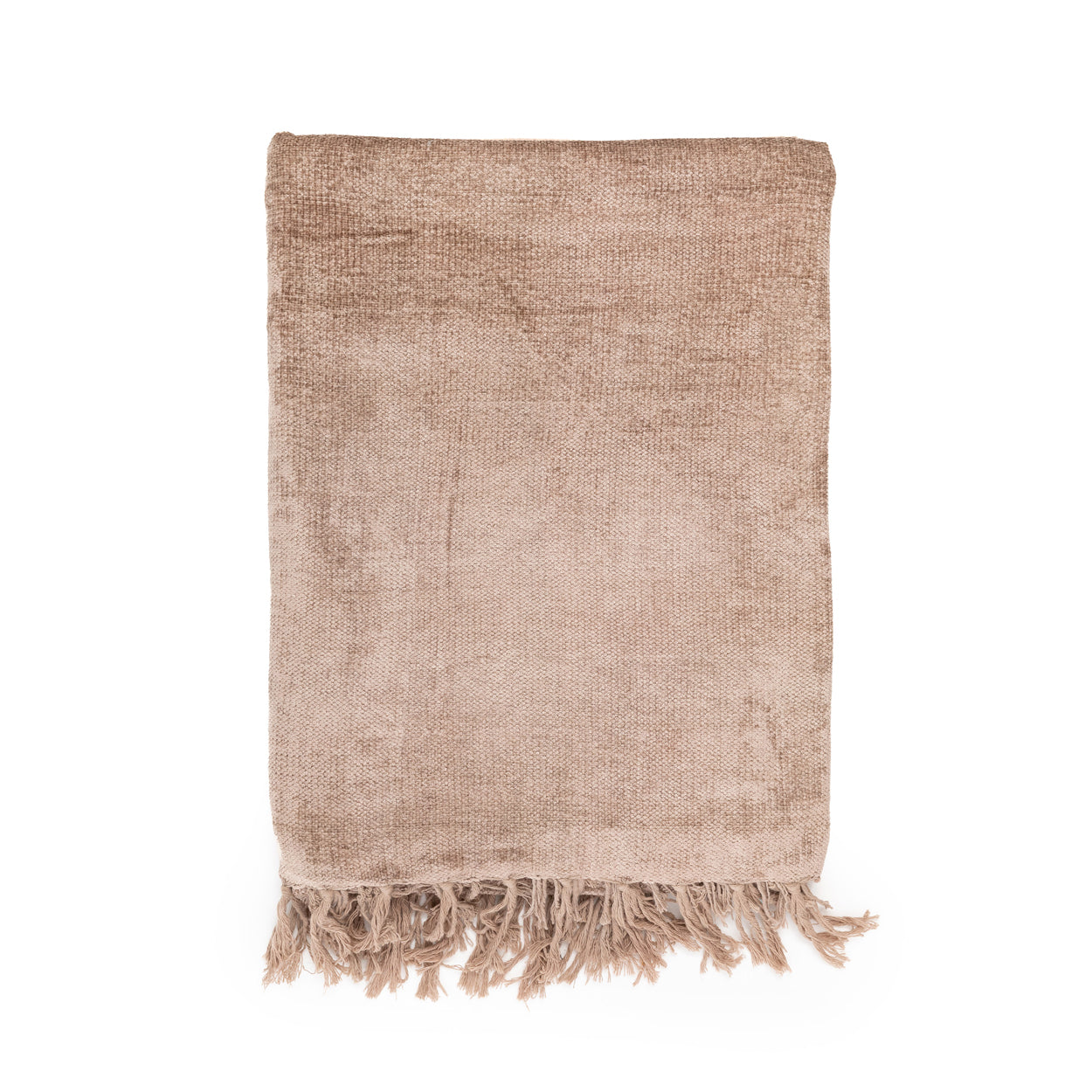 THE S'IL VOUS Plaid Concrete Velvet front view