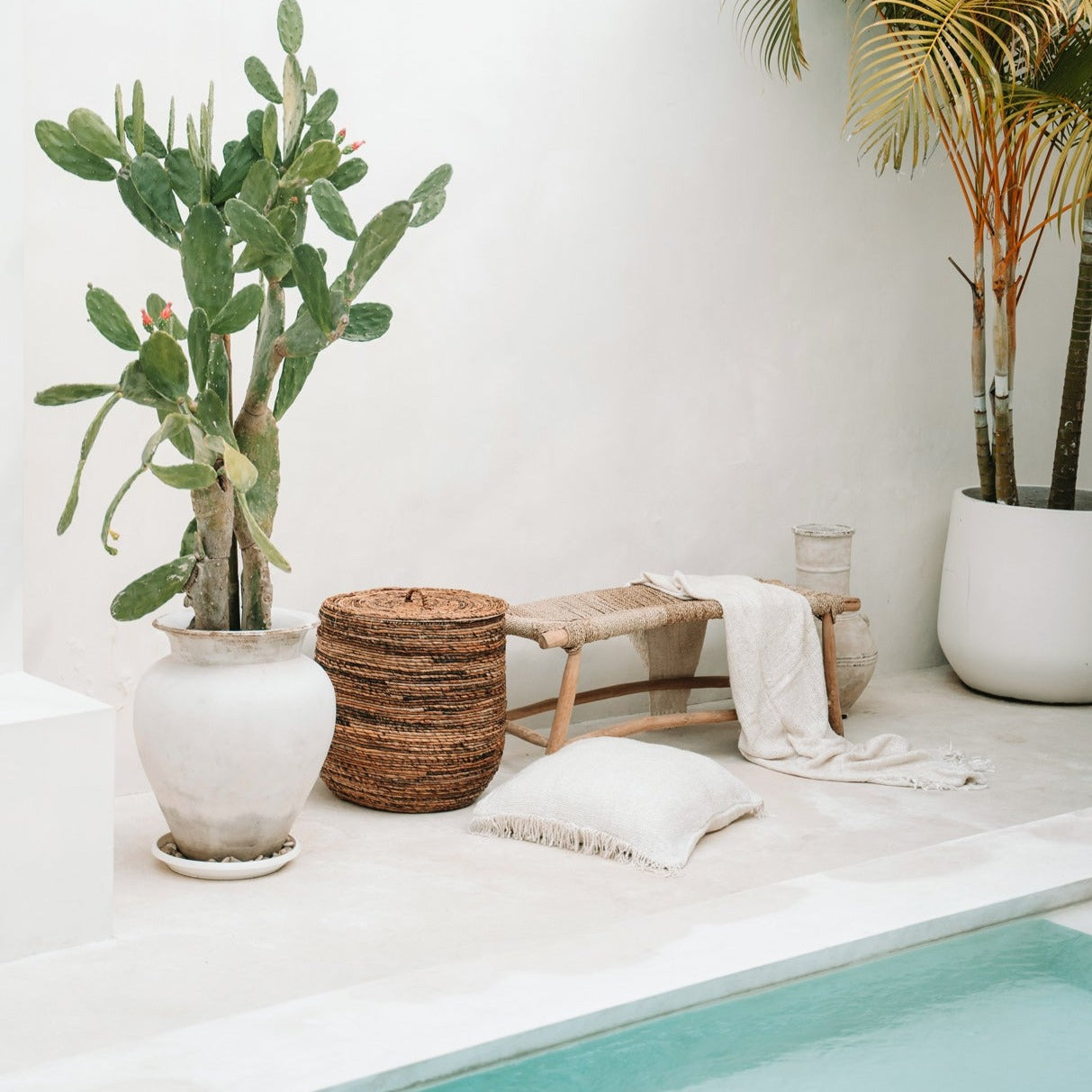 THE BANANA Baskets Set of 2 outdoor view