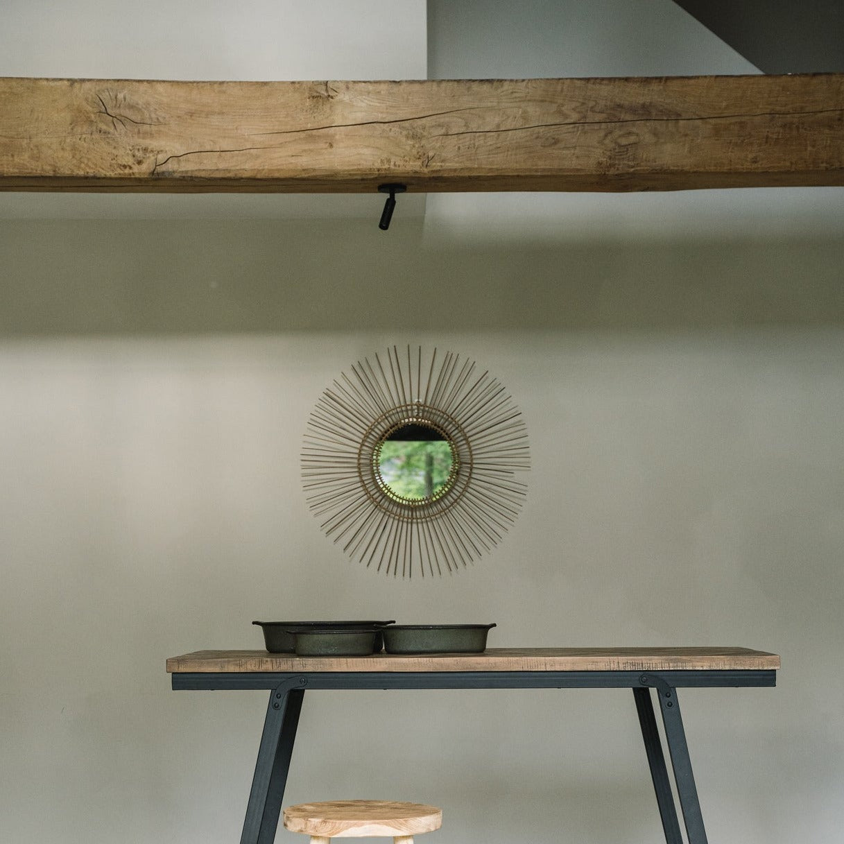 THE TROPICAL Spiegel Schwarz