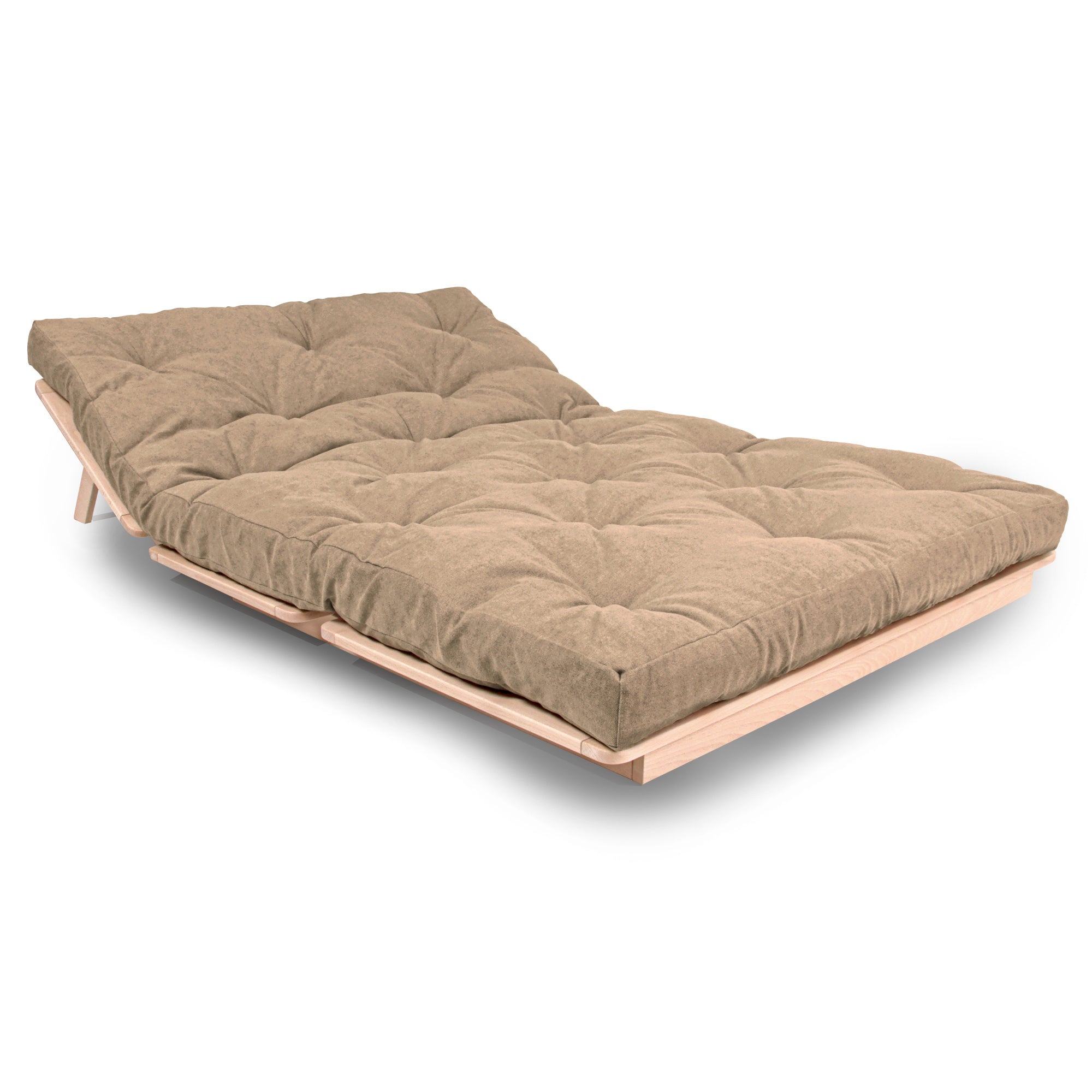 LAYTI-140 Futon-Stuhl, Buchenholz, Naturfarbe
