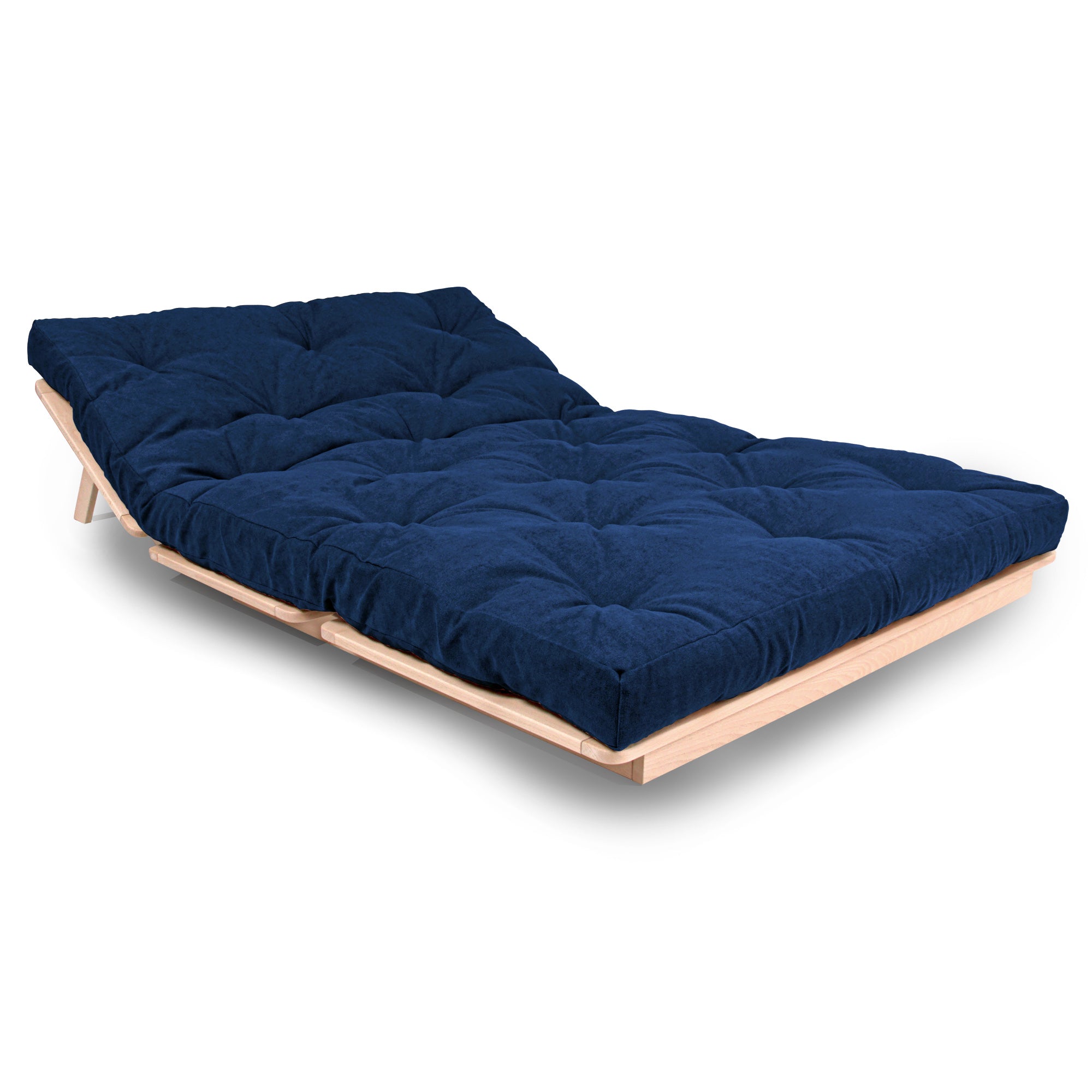 LAYTI-140 Futon-Stuhl, Buchenholz, Naturfarbe
