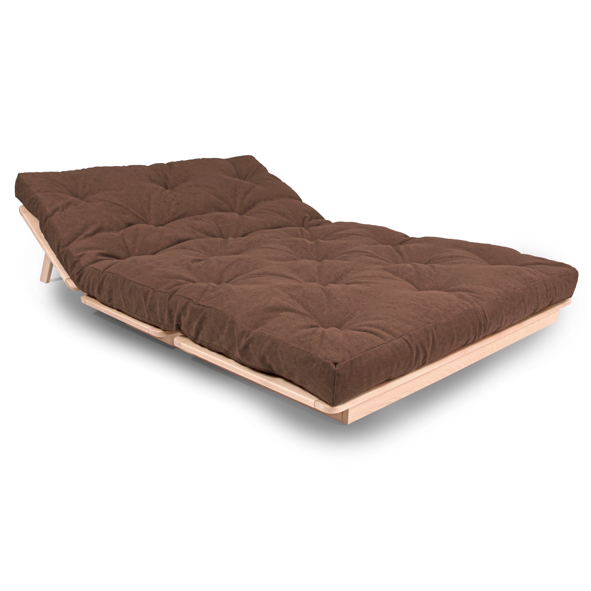 LAYTI-140 Futon-Stuhl, Buchenholz, Naturfarbe