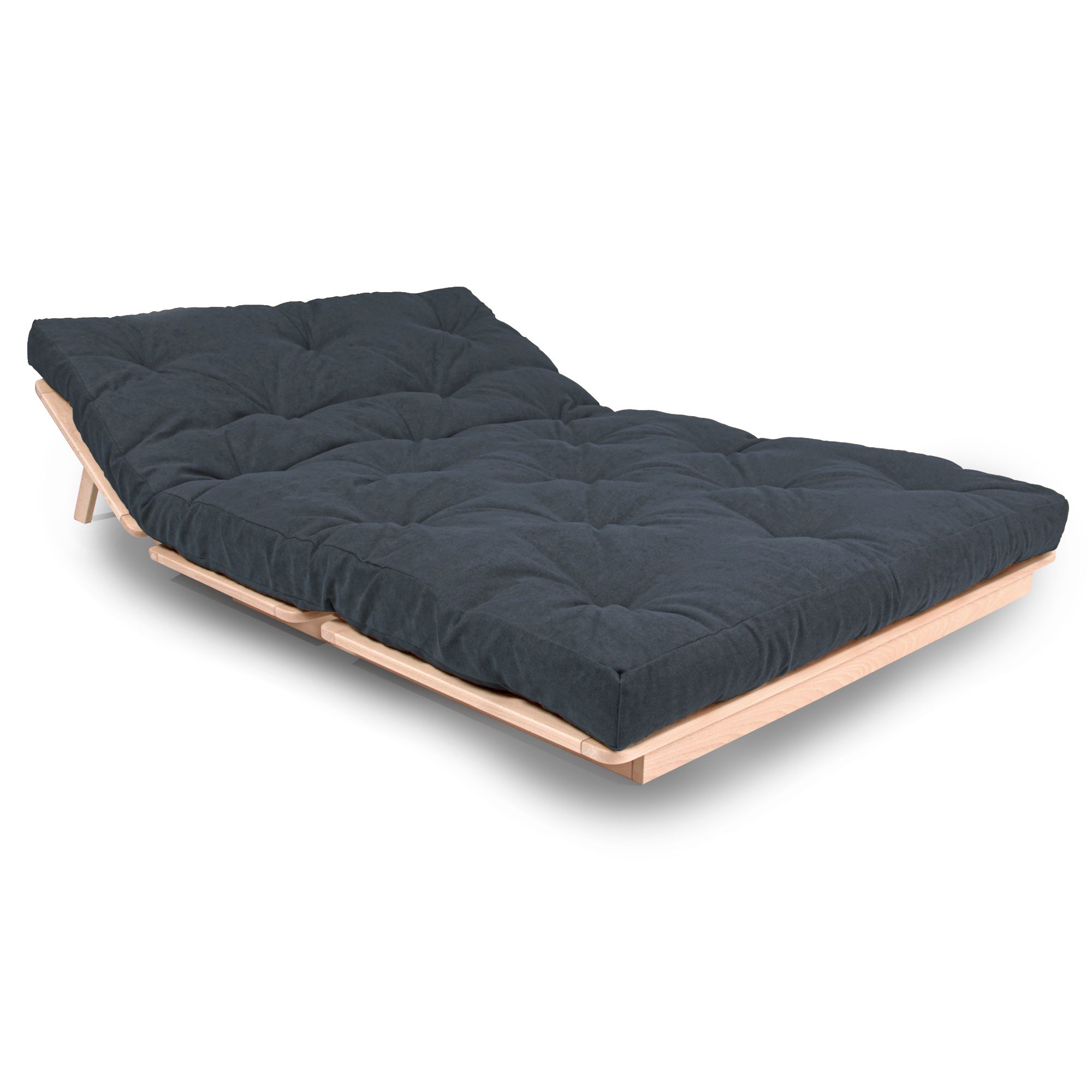 LAYTI-140 Futon-Stuhl, Buchenholz, Naturfarbe