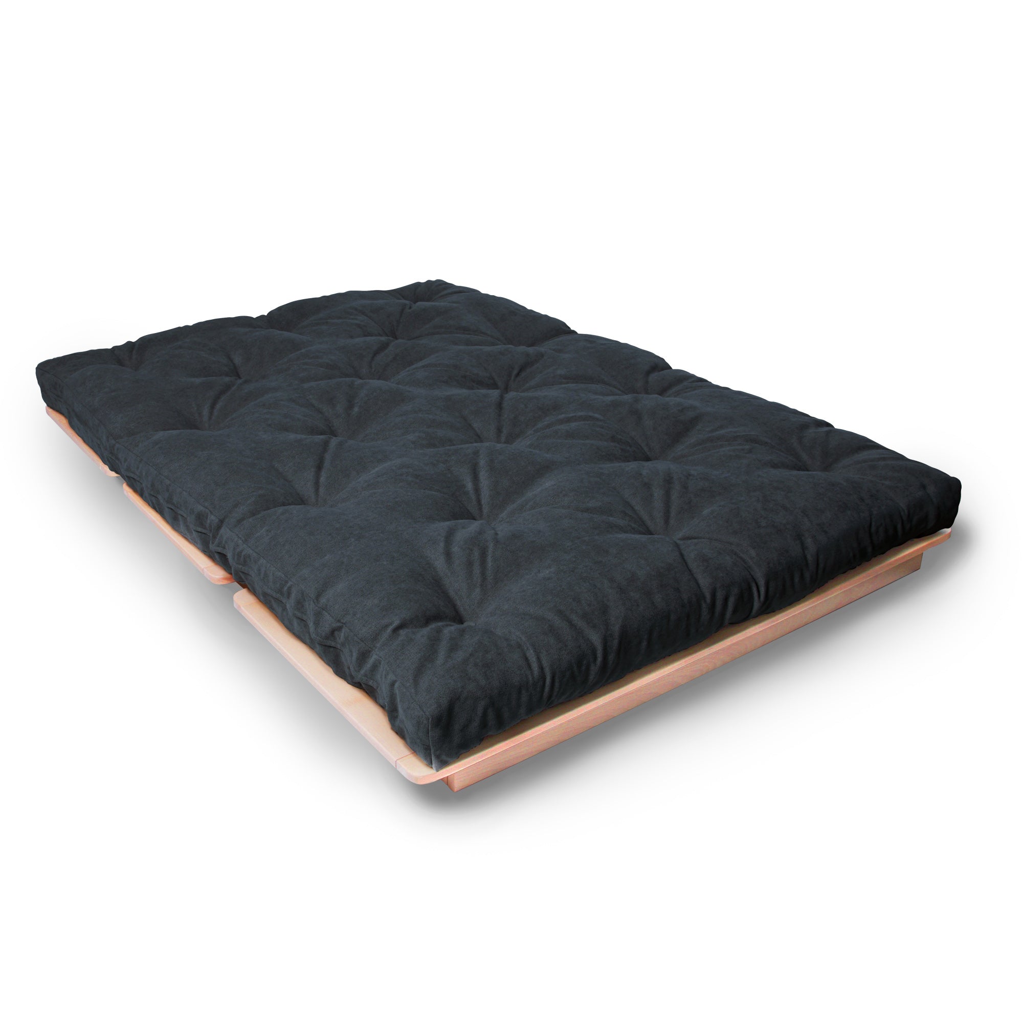 LAYTI-140 Futon-Stuhl, Buchenholz, Naturfarbe