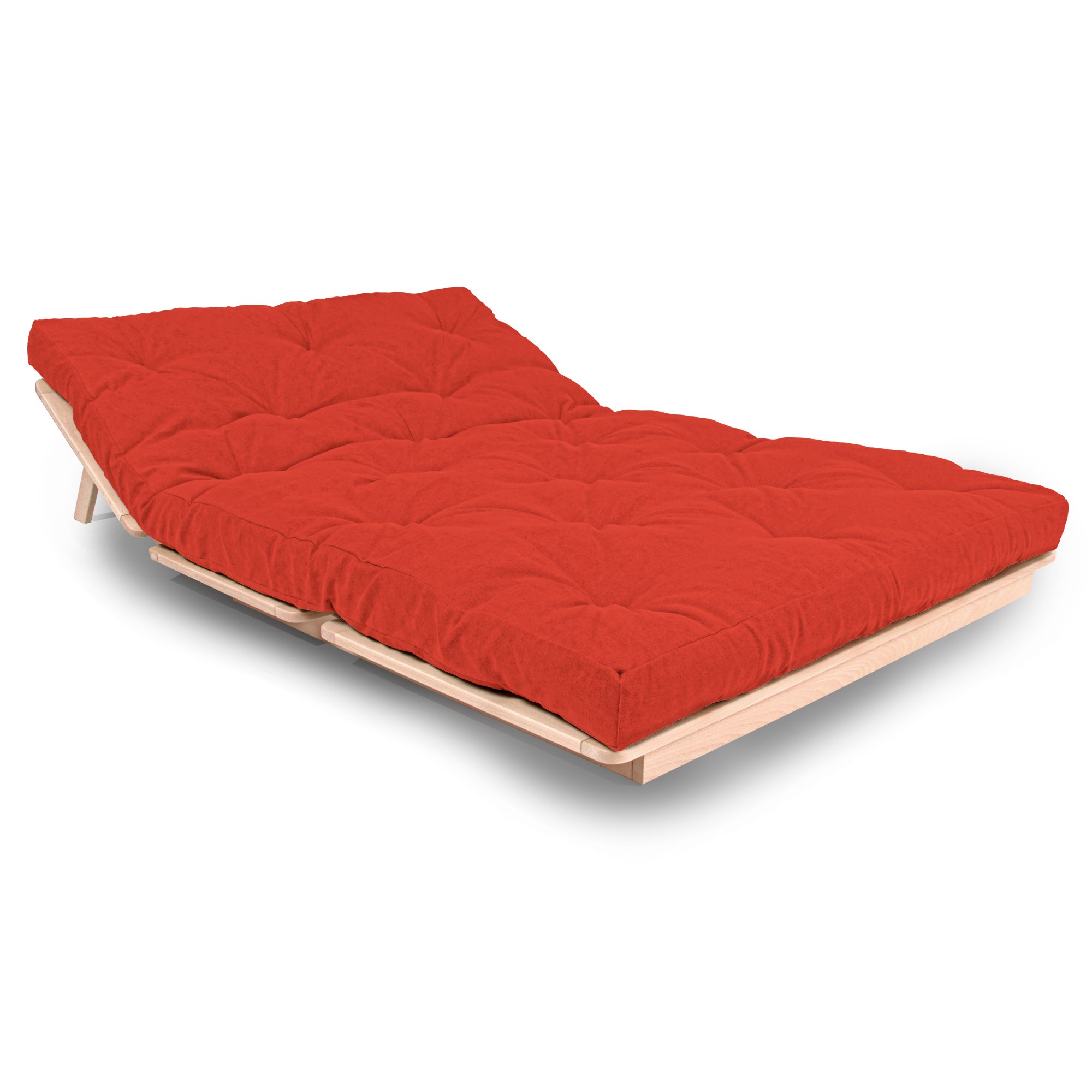 LAYTI-140 Futon-Stuhl, Buchenholz, Naturfarbe