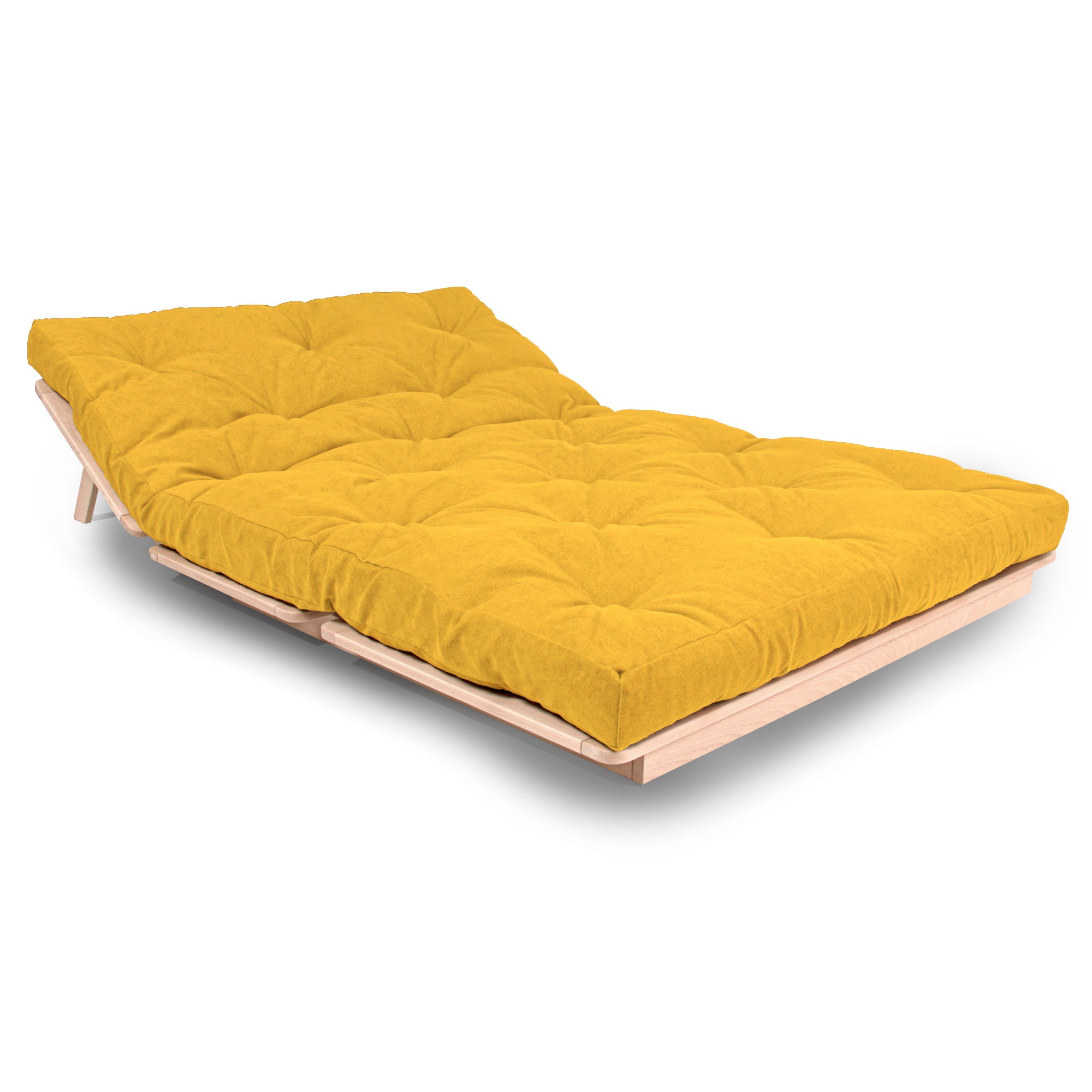 LAYTI-140 Futon-Stuhl, Buchenholz, Naturfarbe