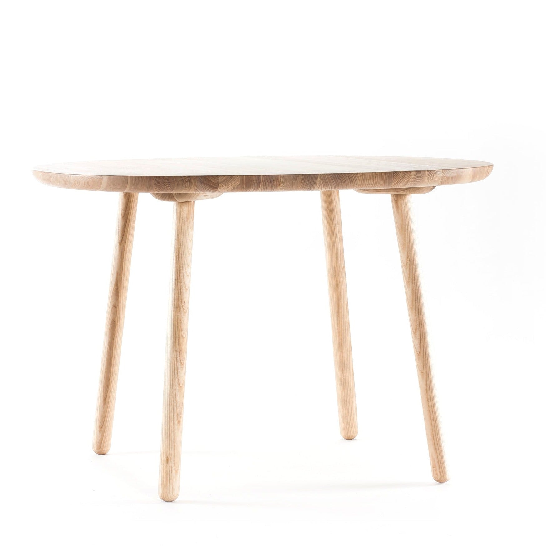 NAЇVE Dining Table 110 cm diameter natural ash