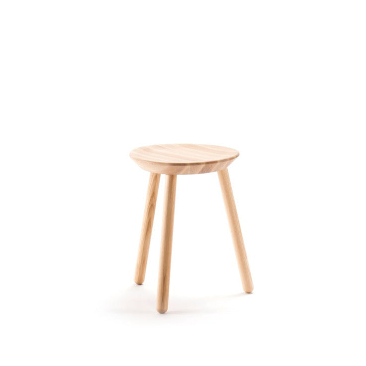 NAЇVE Stool-natural ash-side view