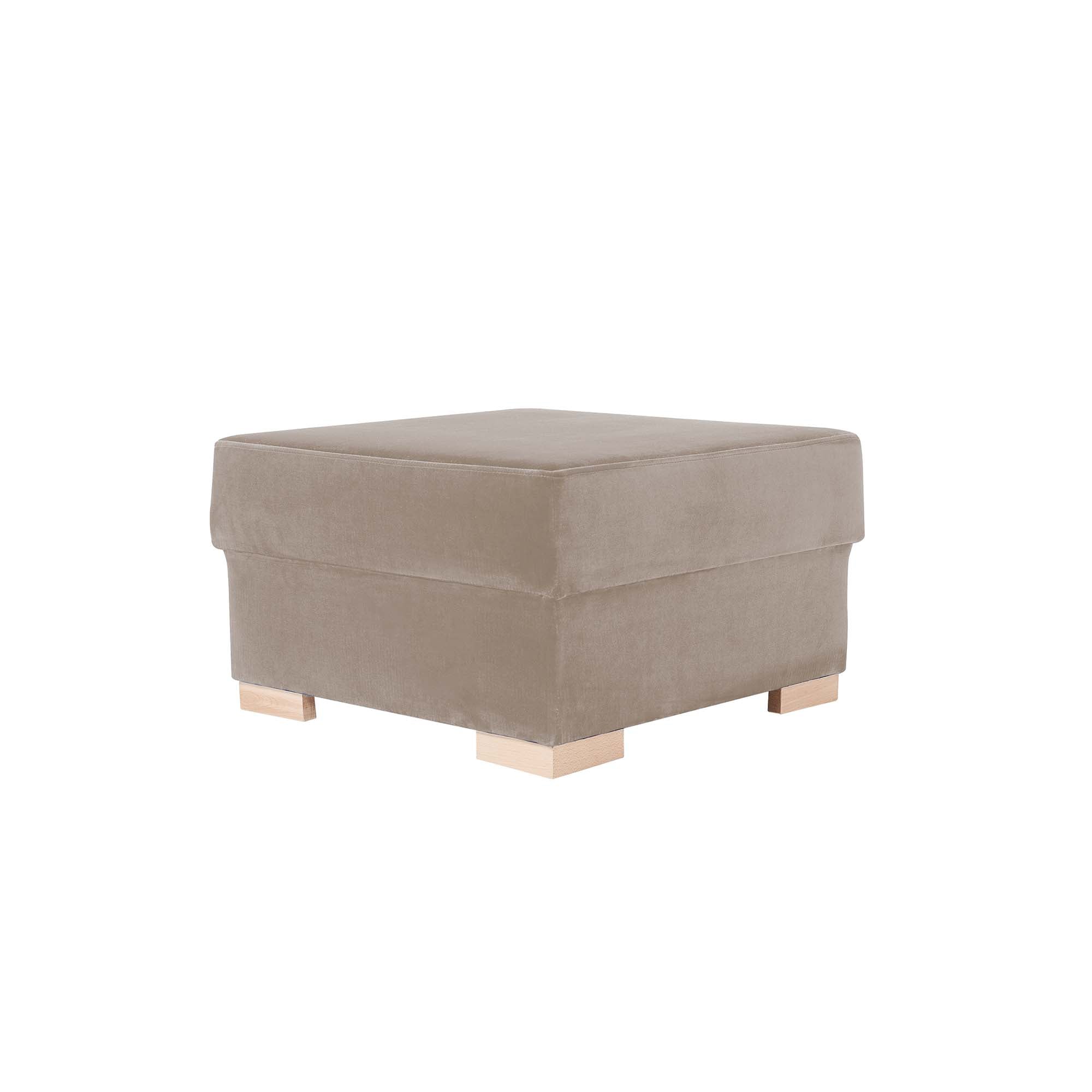STABLE Pouffe upholstery colour beige
