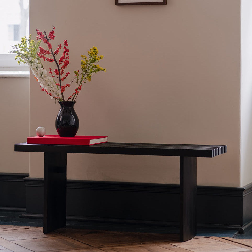 QUBANC Bench 105-oak-black