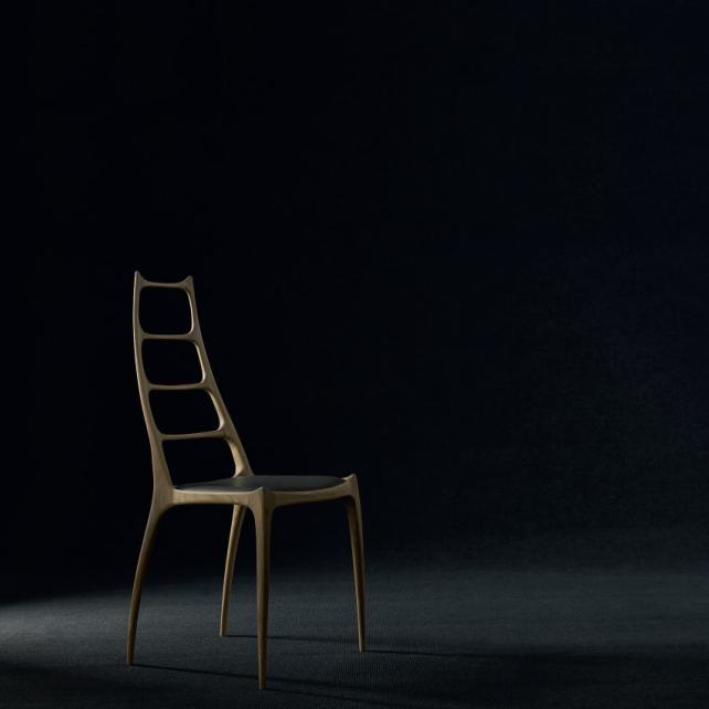 H106 SPIDER Chair afromosia