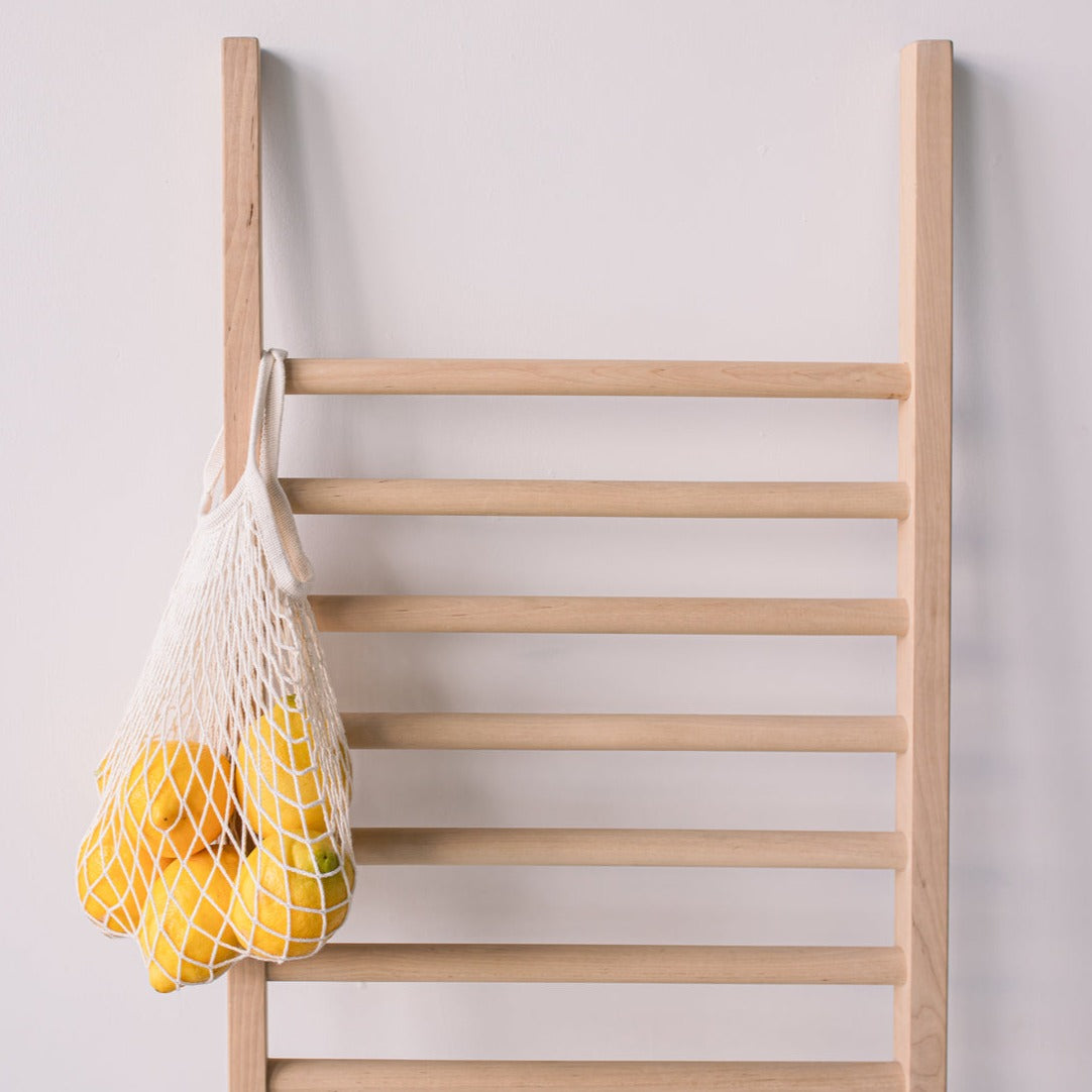 STEP UP Shoe Rack natural birch-crop view