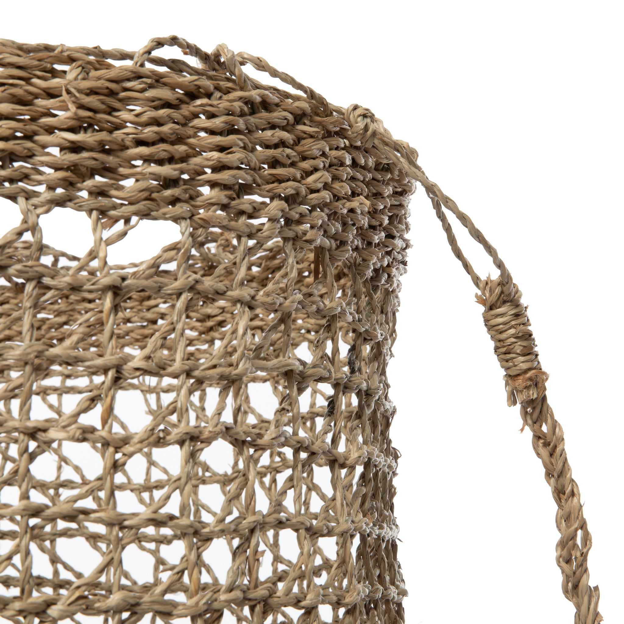 THE FISHERMAN Baskets Set of 2 top detail
