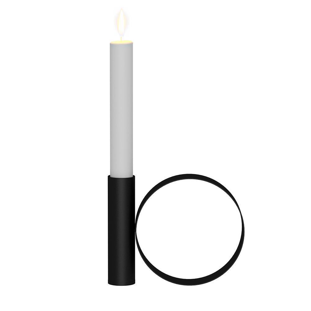 Modern Nordic Style Schmiedeeisen Geometrischer Kerzenständer