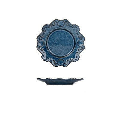 Europäisches Reliefgeschirr