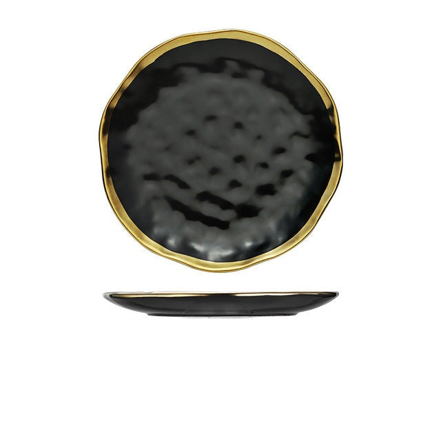 Nordischer Keramikteller Obstsalat Dessert