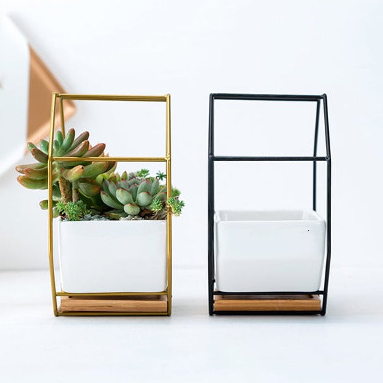 Einfacher achteckiger geometrischer Wandbehang aus Keramik