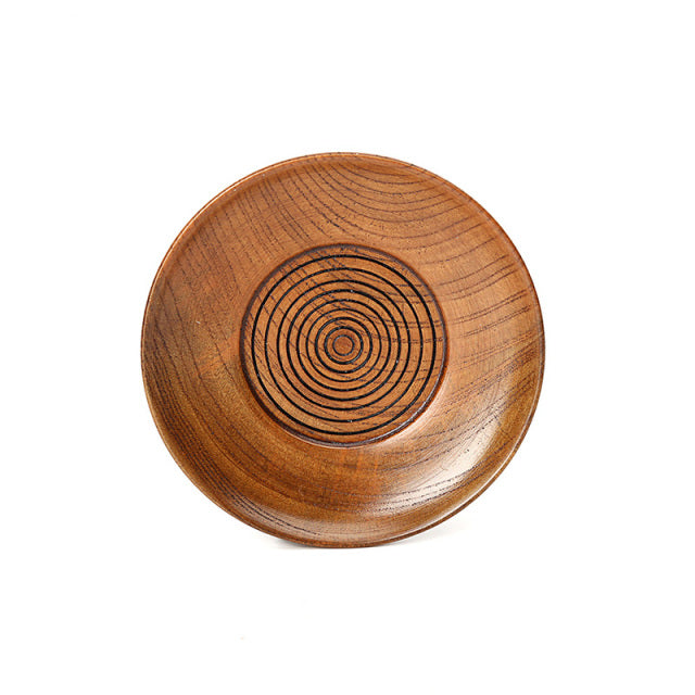 Handgefertigte Teetassen aus Naturholz