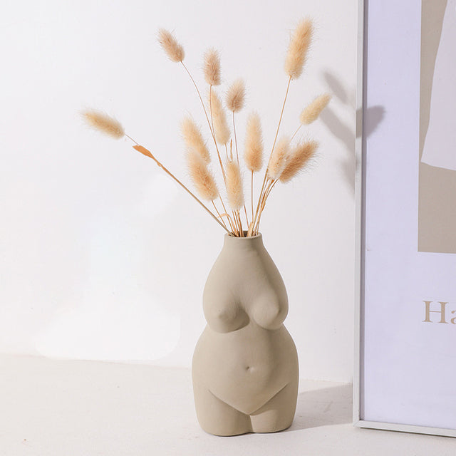 Nordische Keramik-Körpervase