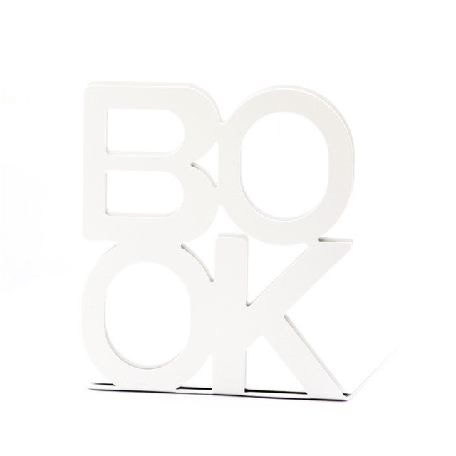 Eisen Bunte Buchstütze 2 Stück