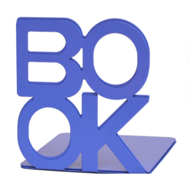 Eisen Bunte Buchstütze 2 Stück