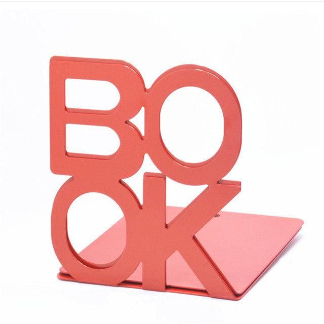 Eisen Bunte Buchstütze 2 Stück