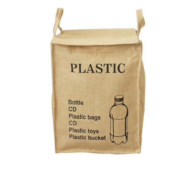 Faltbare Aufbewahrungsbox aus Baumwollleinen