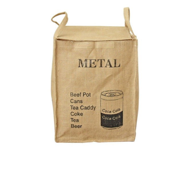 Faltbare Aufbewahrungsbox aus Baumwollleinen