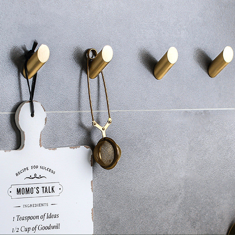 Messinghaken für Wand Badezimmer