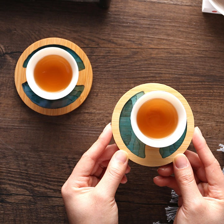 Japanische wasserdichte Bambus Untersetzer Tischsets