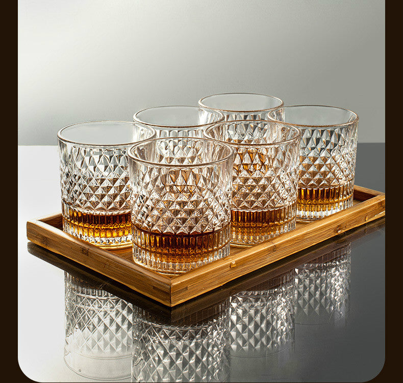 Altmodisches Whiskyglas
