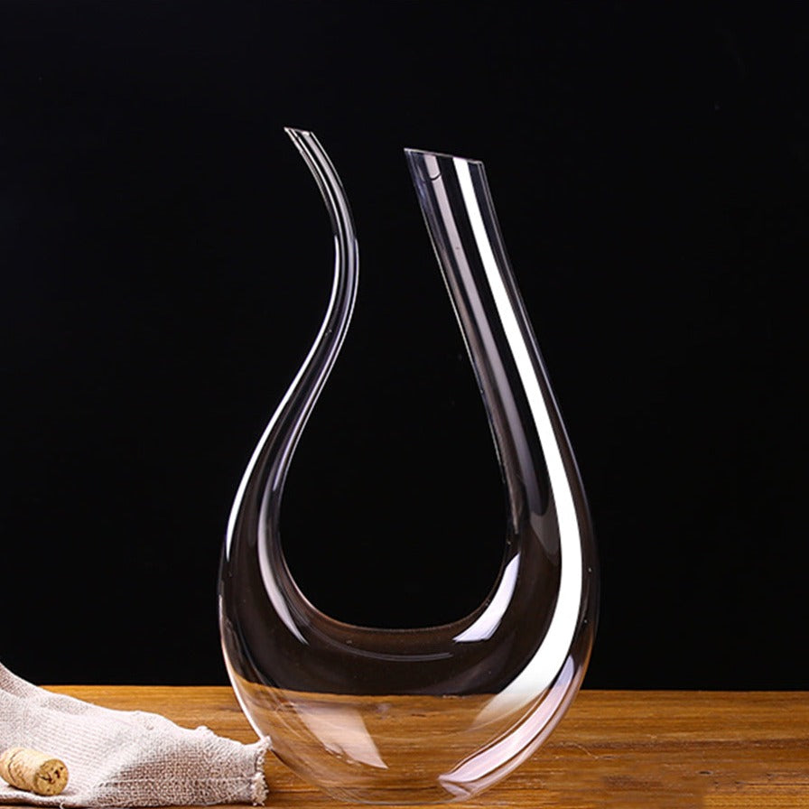 Handgemachte Kristallkaraffe