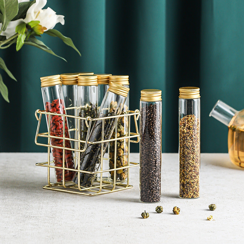 Modernes Teedosen-Aufbewahrungsflaschen-Set