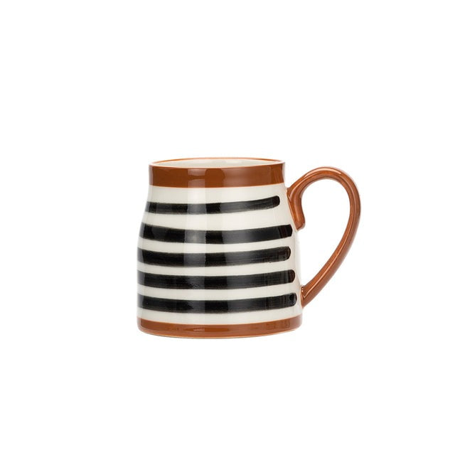 Vintage-Keramik-Kaffeebecher