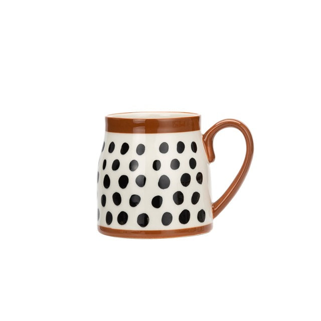 Vintage-Keramik-Kaffeebecher