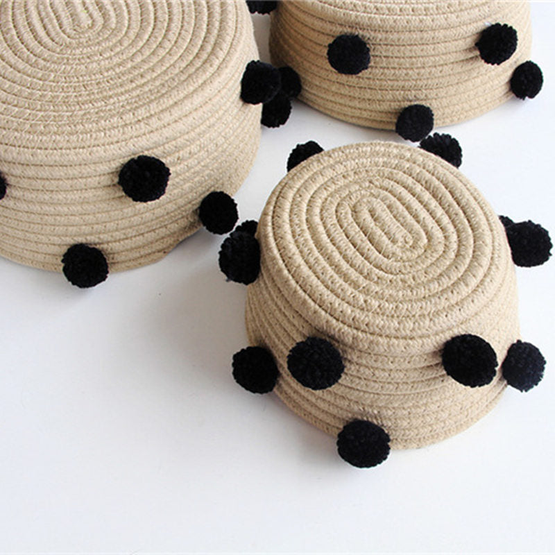 Nordic Cotton Rope Woven Lagerkörbe