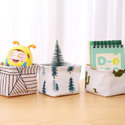 Zusammenklappbarer Schreibtisch-Aufbewahrungskorb