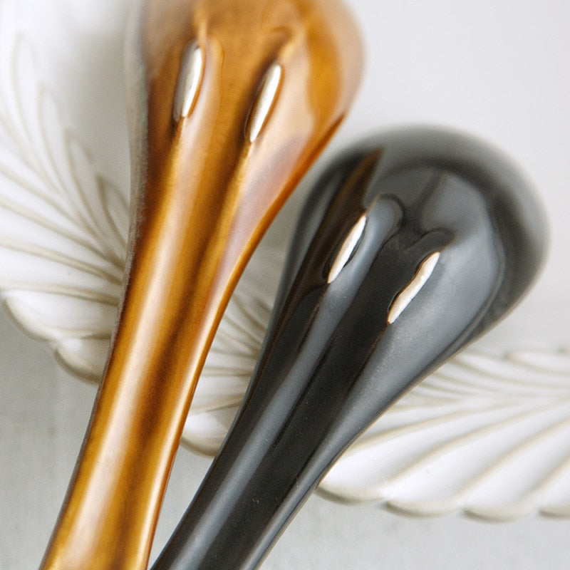 Japanisches Geschirr Suppenlöffel