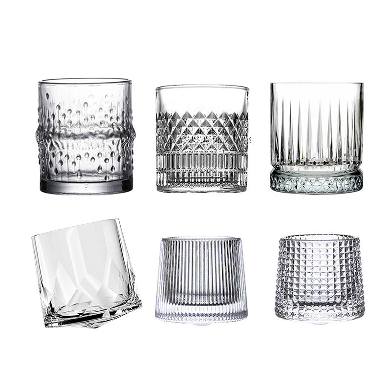 Altmodisches Whiskyglas
