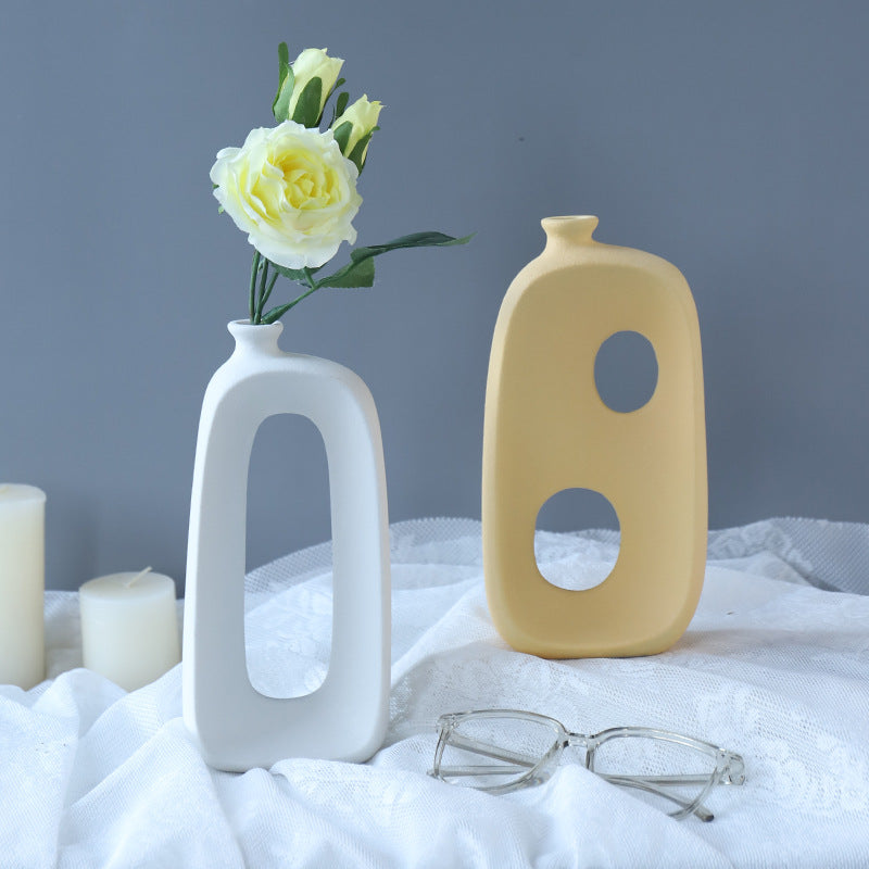 Stilvolle moderne Keramik Blumenvase
