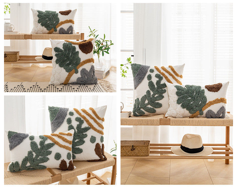 LEAF PATTERN Kissenbezug für Sofa