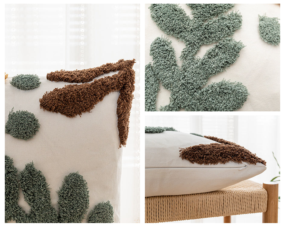 LEAF PATTERN Kissenbezug für Sofa