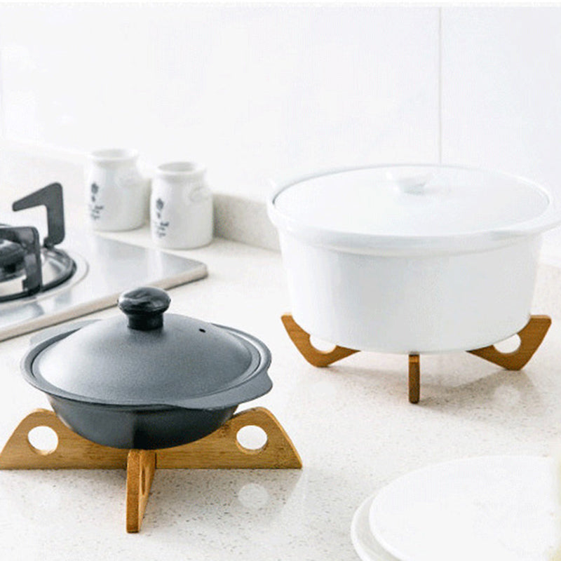 Abnehmbares Holz-Tablettgestell