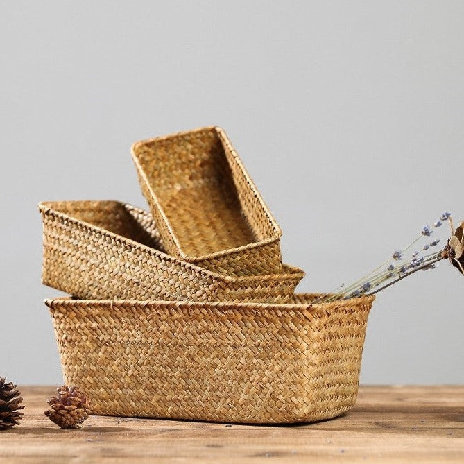 Weben Aufbewahrungskorb Rattan