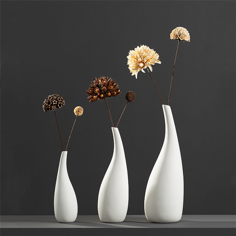 Nordischer Stil Keramik Matte Blumenvase