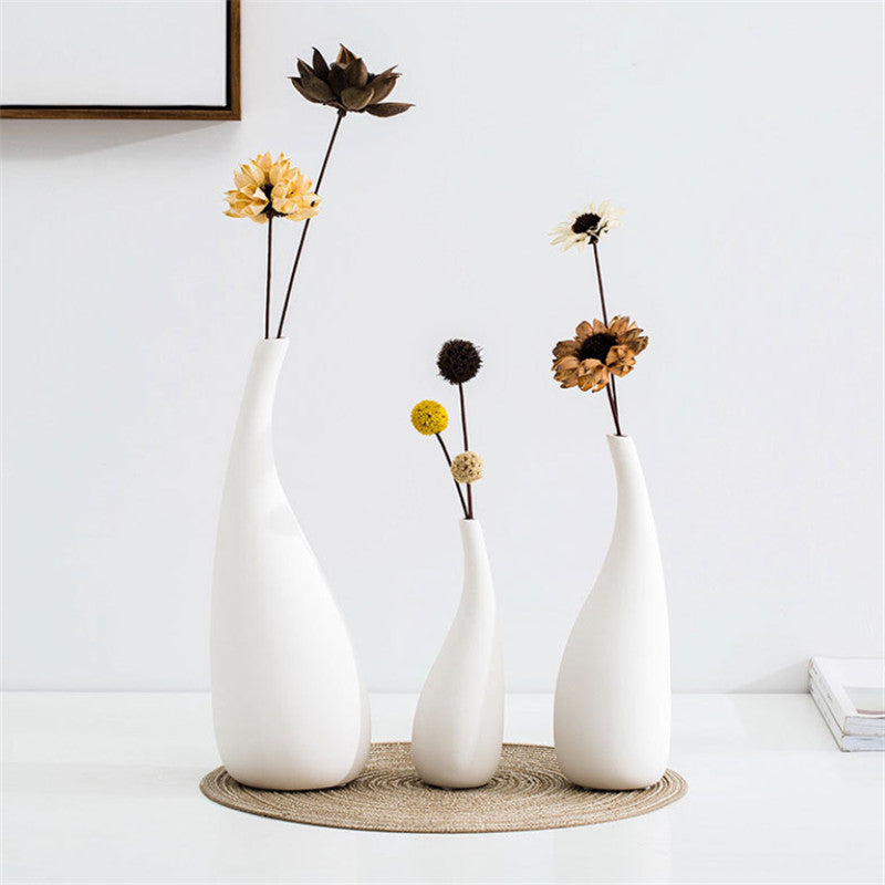 Nordischer Stil Keramik Matte Blumenvase