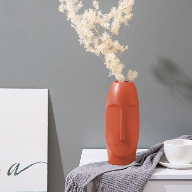 Blumenvasen-Ornamente im europäischen Stil