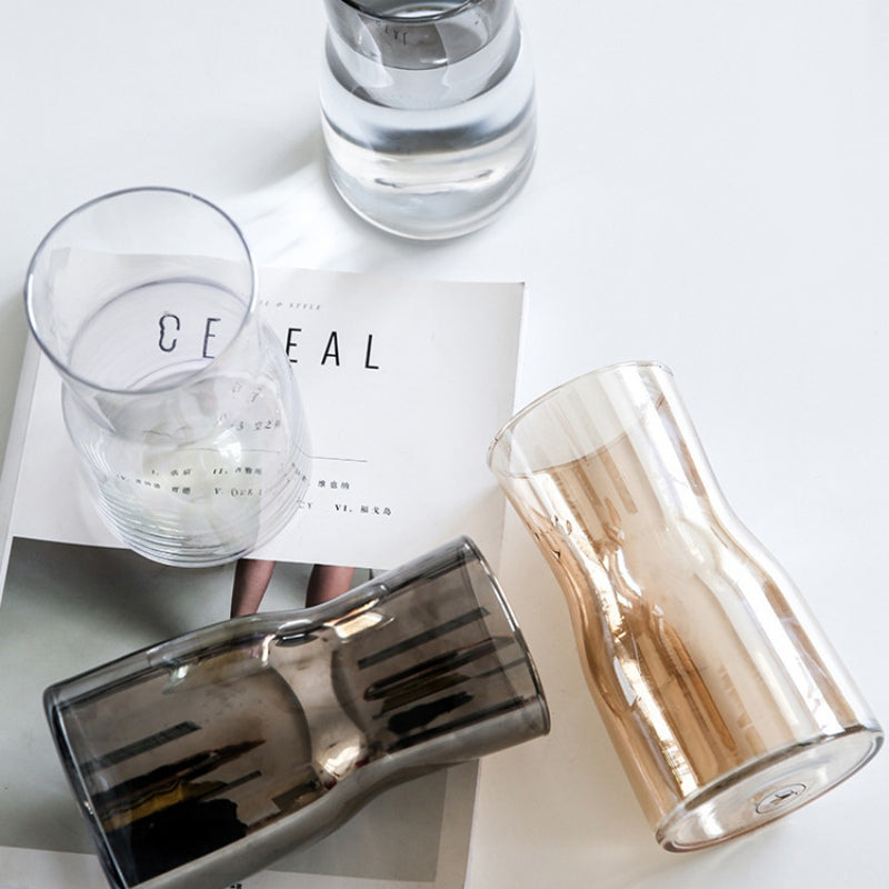 Stilvolle Glasvase für Trockenblumen