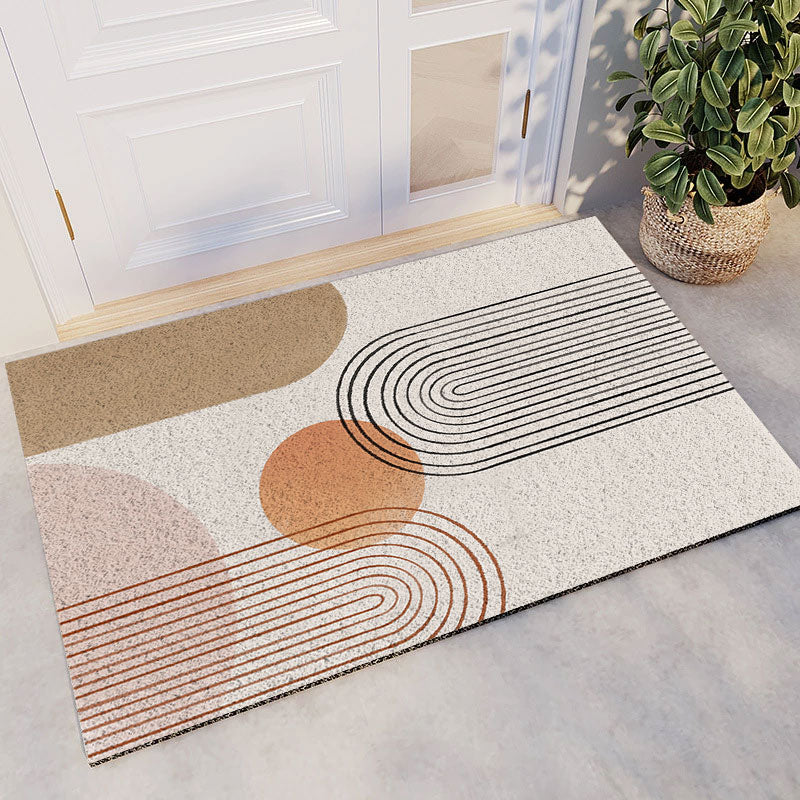 Moderne PVC-Fußmatten aus nordischer Seide